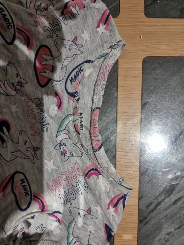 T-shirt kiabi 3 ans licorne - photo numéro 3