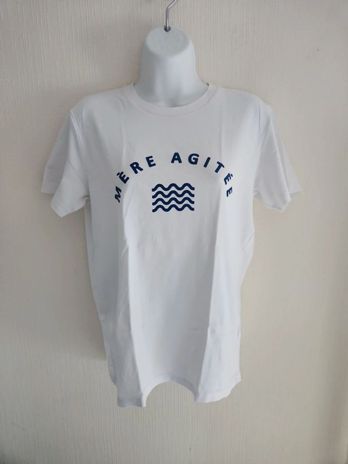 Tee-shirt coton biologique Square Up XS Mère Agitée - photo numéro 2