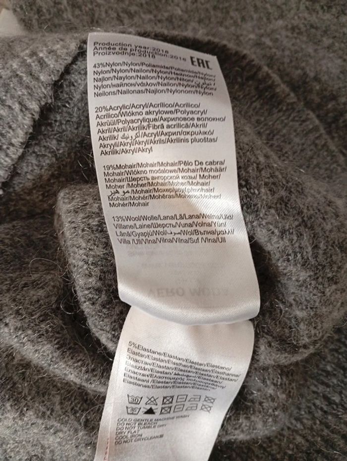 Vero Moda - Pull gris taille S - photo numéro 4