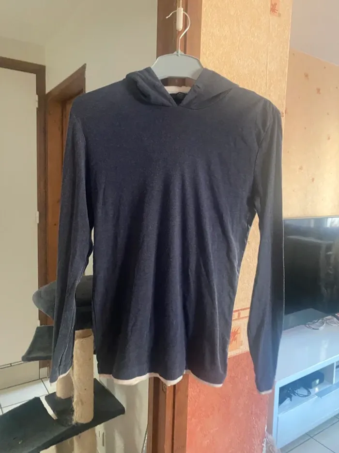 Tee-shirt à capuche homme FSBN – Taille S – Style casual pour la rentrée ! - photo numéro 2