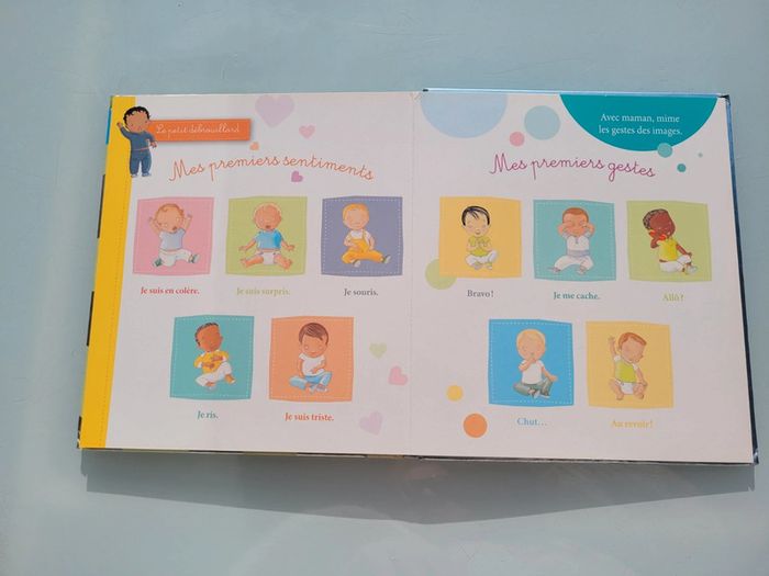 Livre couverture mousse Le Monde tout doux de mes 1 an, fleurus - photo numéro 9