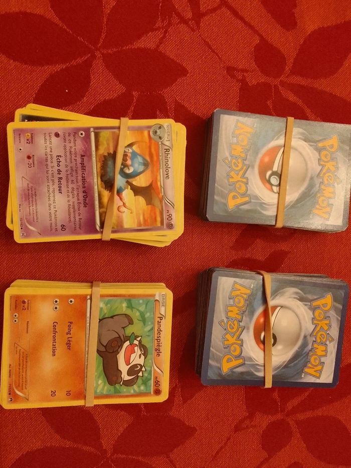 Lot 50 cartes Pokémon français