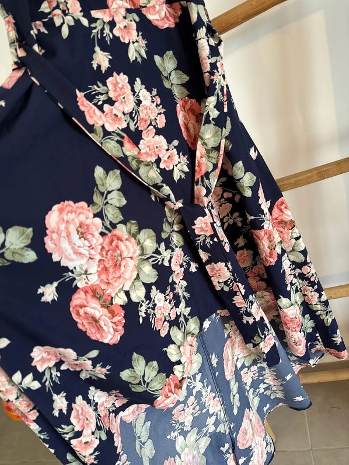 Longue robe à fleurs - photo numéro 5