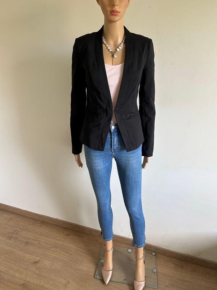 Blazer noir Morgan taille 36 TBE - photo numéro 4