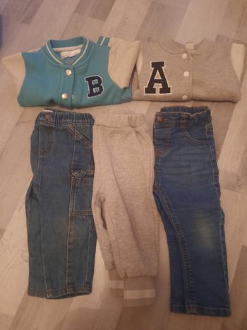 Lot vêtements bébé garçon