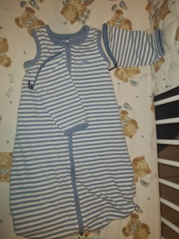 Gigoteuse manches amovibles 70cm