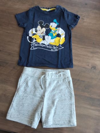 Ensemble t-shirt short