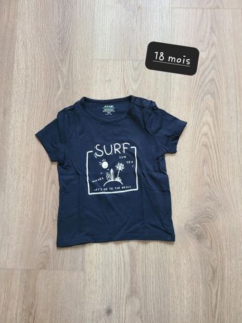 T-shirt manche courte 18 mois