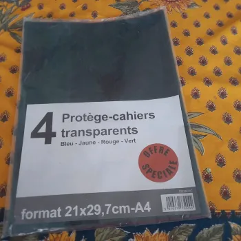 lot de protège cahiers