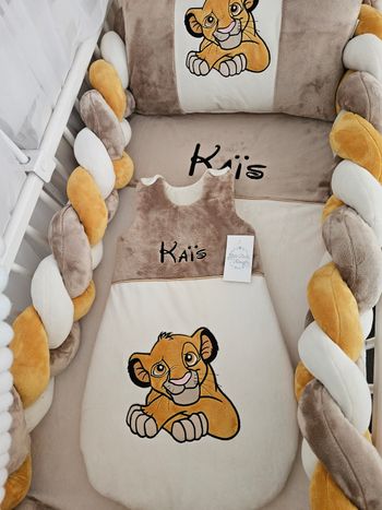 Ensemble de lit bébé Simba