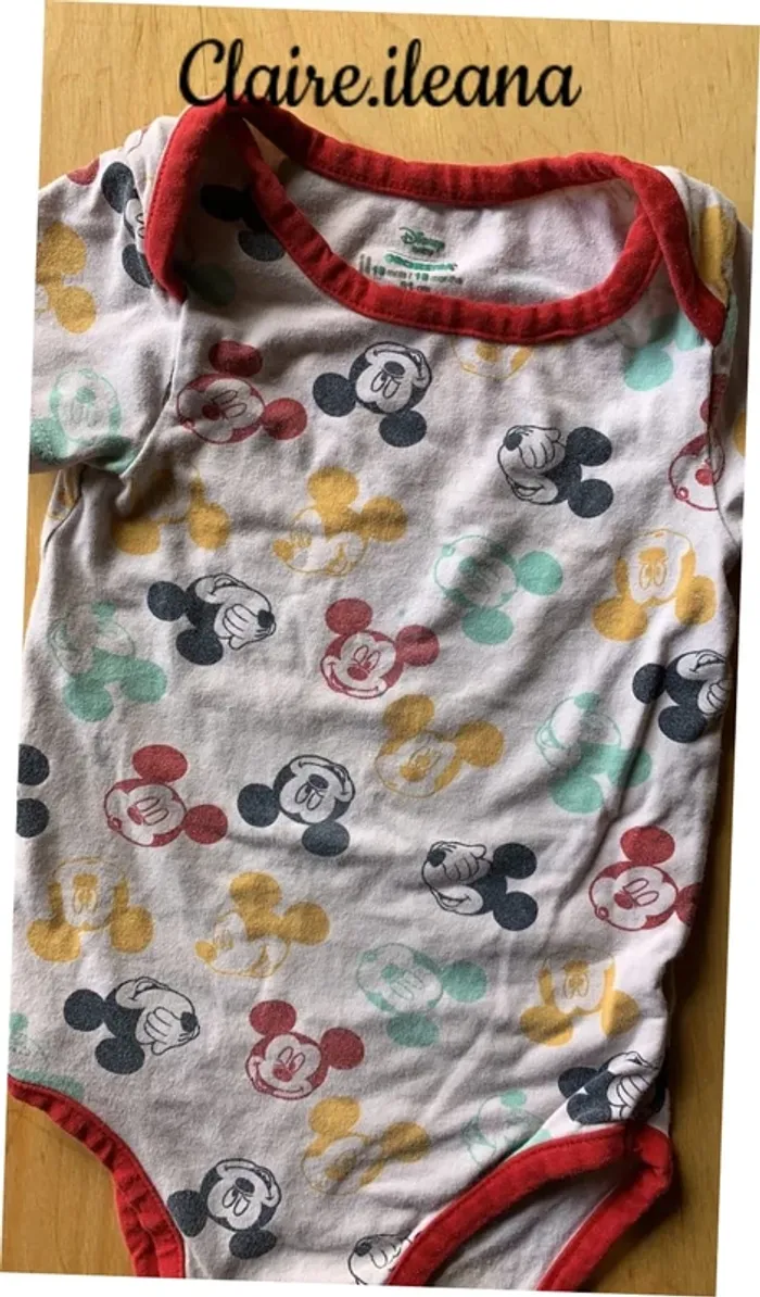 🛑bodie Mickey 18 mois 🛑 - photo numéro 2