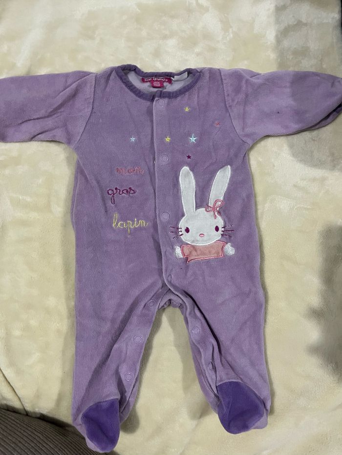 Lot pijamas 1 mois - photo numéro 3