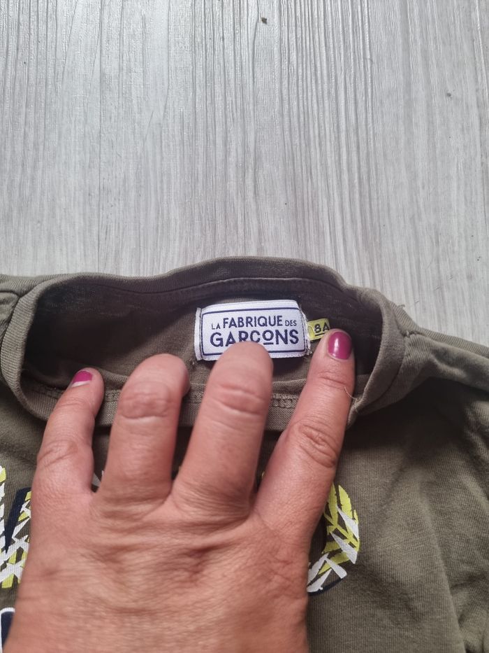 Tee shirt manche longue 8ans - photo numéro 2