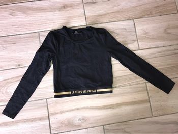 Pull noir XXS le temps des cerises