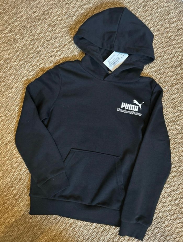 Sweat à capuche Puma 10 ans neuf - photo numéro 2