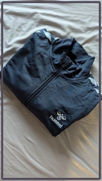 Veste de survêtement Hummel taille S homme bleu