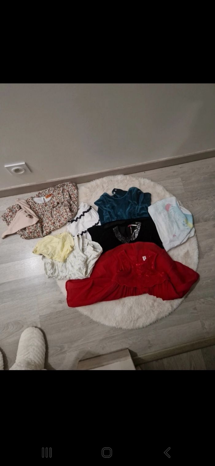 Lots de vêtements filles 18mois