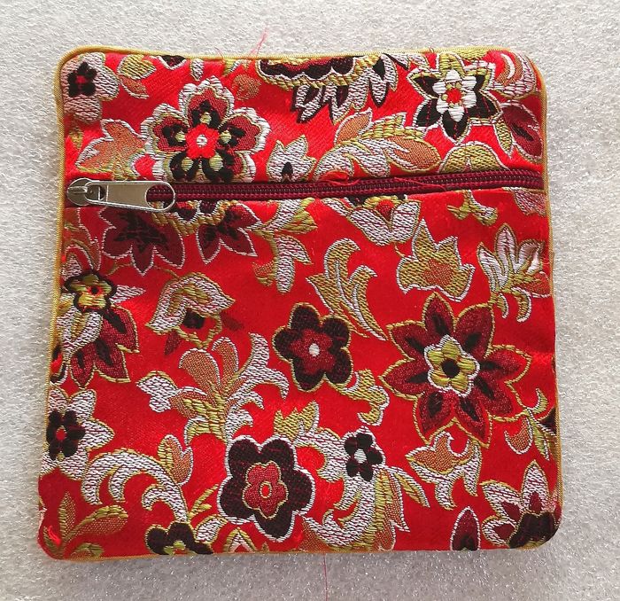 Pochette effet japonisant