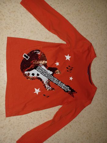 Tee-shirt manches longues garçon Taille 7 ans Sergent-major 