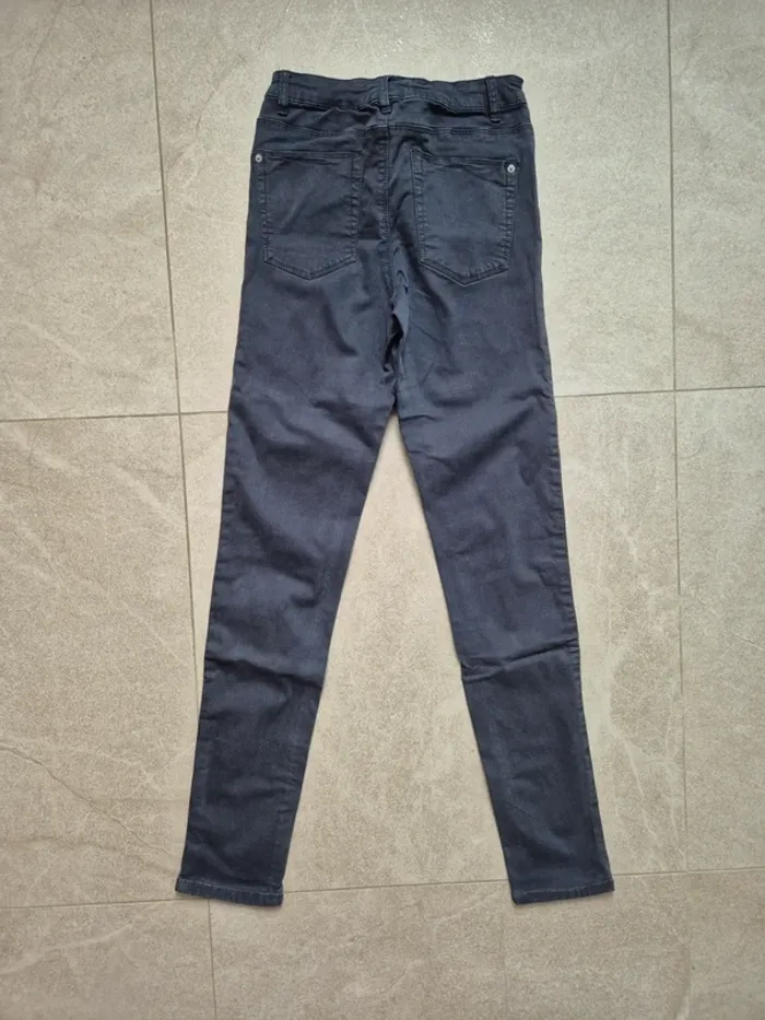 Jean skinny taille haute cache cache - photo numéro 3