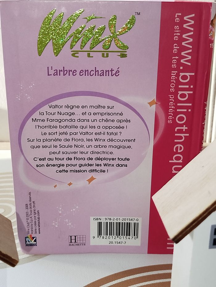 📚 Bibliothèque Rose Winx Club L'arbre enchanté - photo numéro 3