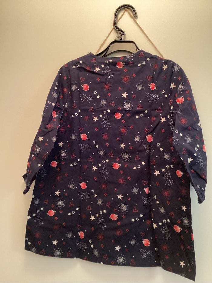 Blouse mixte motifs galaxie 86-92 cm / 12-24 mois - photo numéro 2