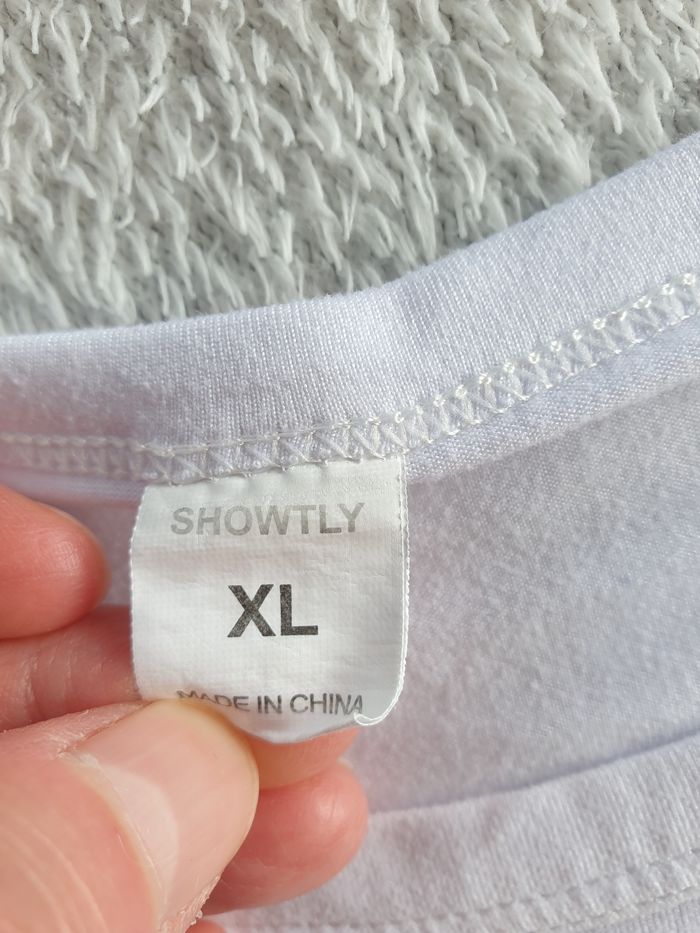 T-shirt Stitch Blanc XL - photo numéro 4