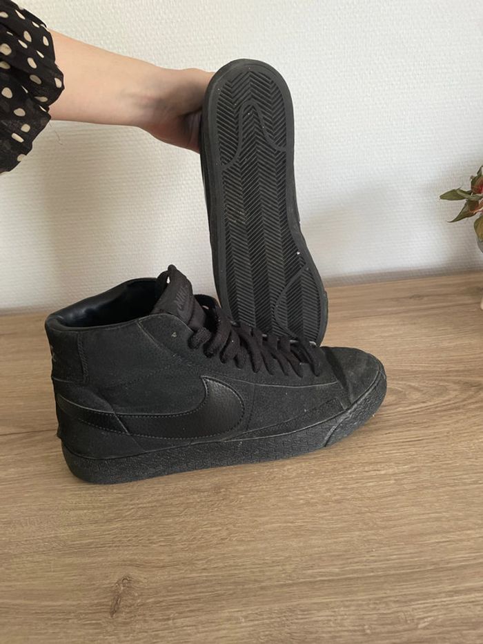 Nike blazer mid noire - photo numéro 6