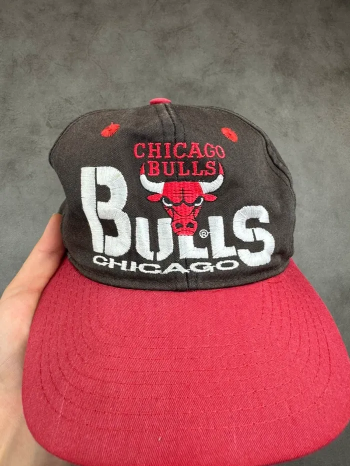 Casquette Vintage NBA Chicago Bulls Rare - photo numéro 2