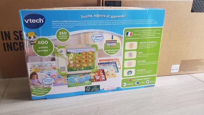 Tactikid, Ma tablette éducative VTECH Neuve. - photo numéro 2