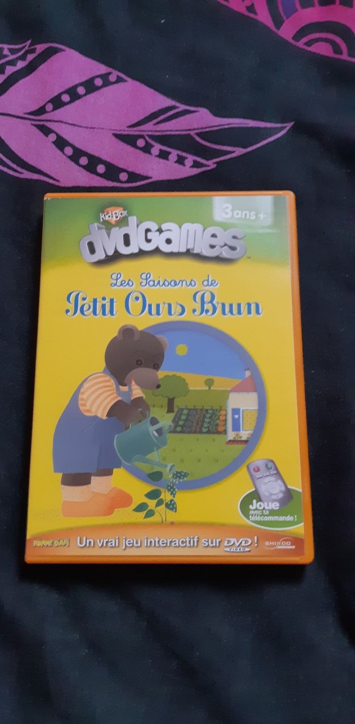 DVD Petit ours brun Les saisons jeu intéractif