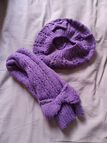 Bonnet et echarpe