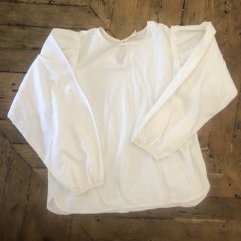 Top blanc Zara 13 ans