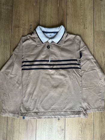 Polo manches longues Jacadi, taille 12 ans, en très état.