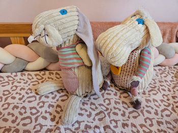Deux peluches Déglingos