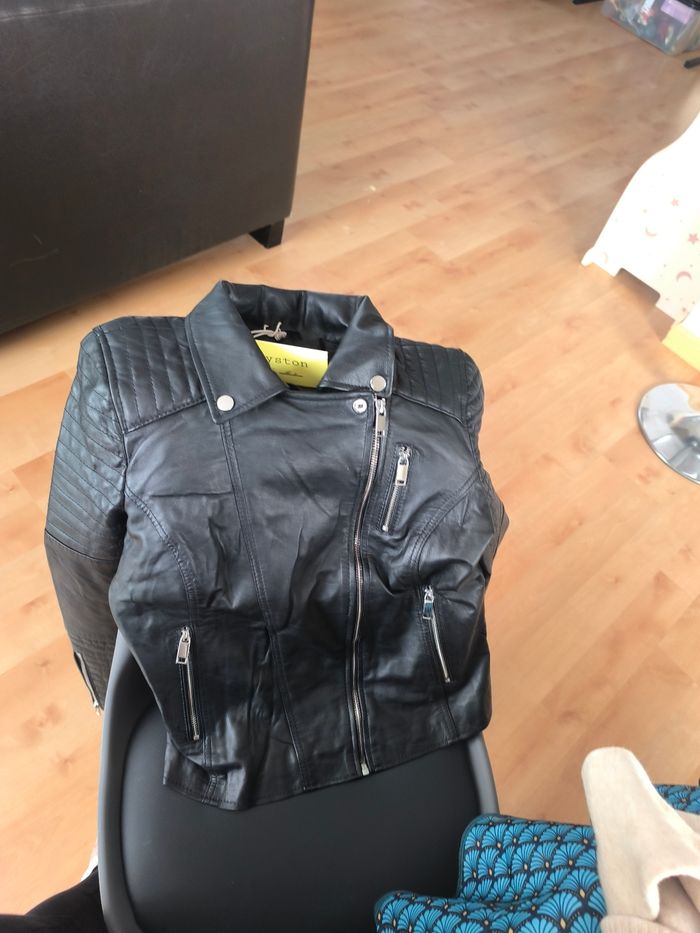 Veste cuir - photo numéro 2