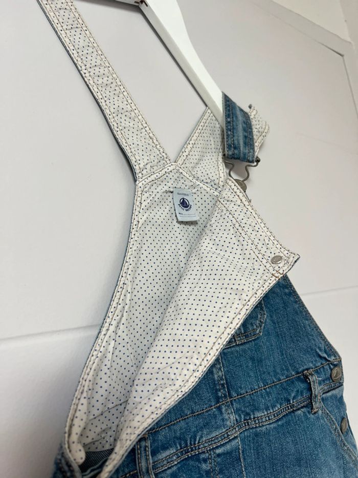 Robe jeans bretelles Petit Bateau - photo numéro 5