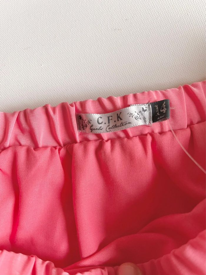 Jupe plissée rose Monoprix taille 14 ans neuve & étiquettée - photo numéro 7