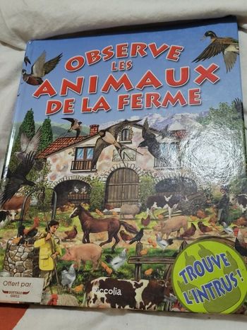 Observe les animaux de la ferme