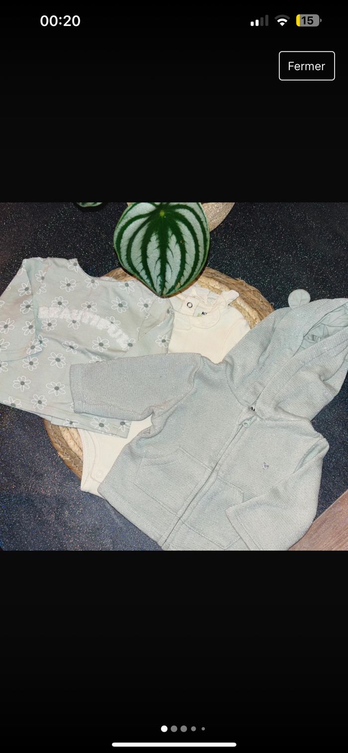 Lot de vêtements fille