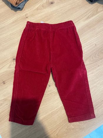 Pantalon velour