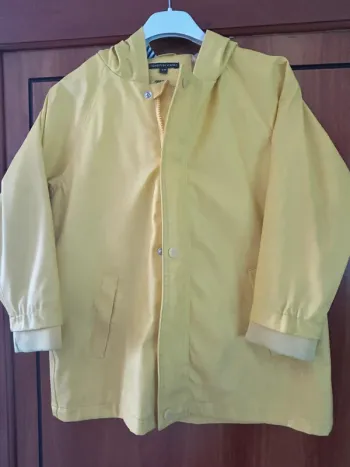 Veste a capuche jaune 6-8 ans Veritas