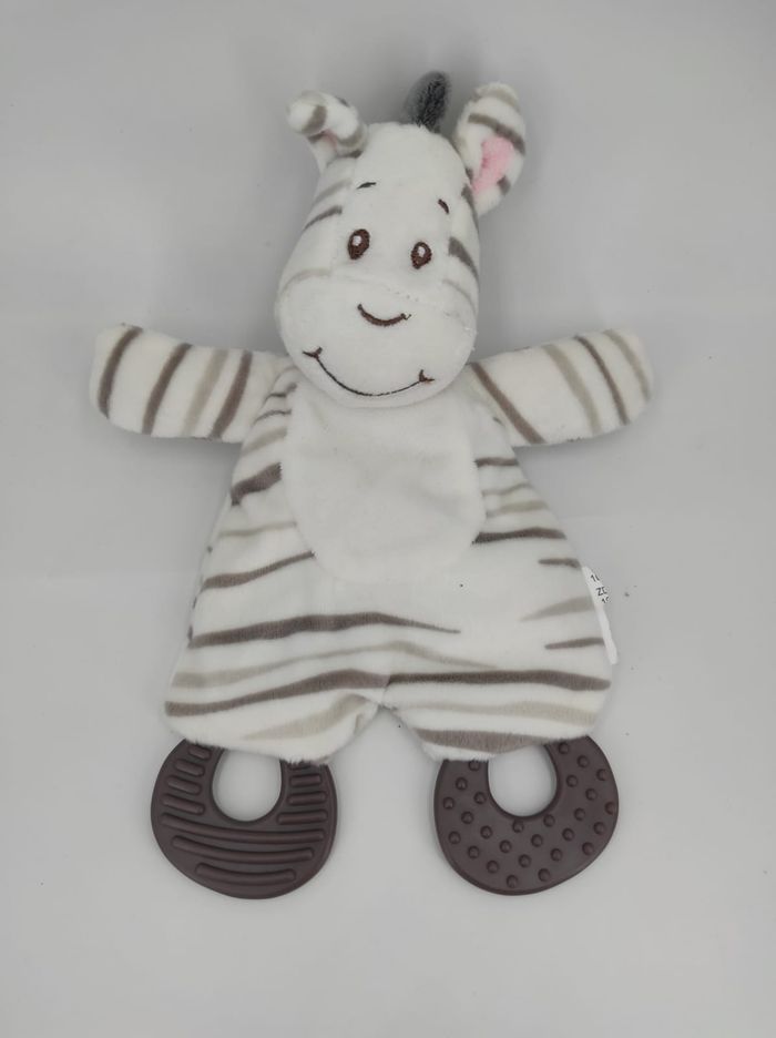 Doudou plat Zèbre Zdt Action