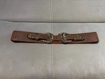 Ceinture camel femme