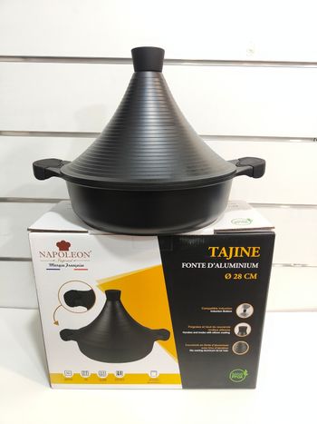Tajine Napoléon 28cm en Fonte d'Aluminium Tous Feux dont Induction Neuf