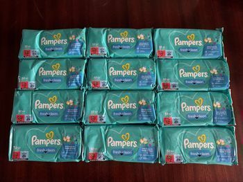 Lingettes Pampers Fresh Clean
