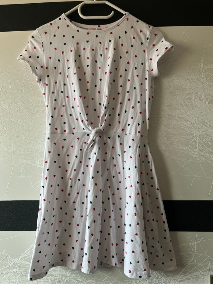 Robe petits cœurs 12 ans