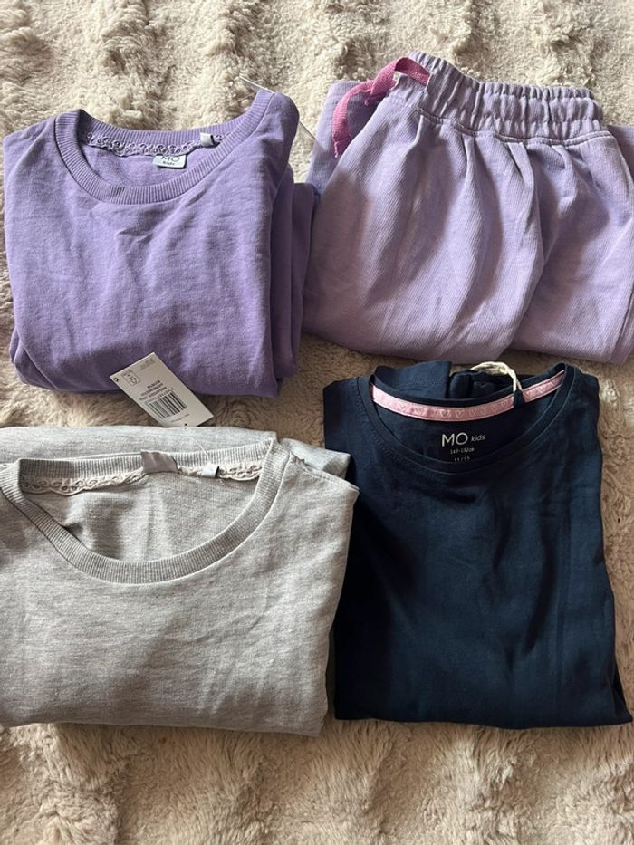 Lot de 4 pièces pour fille 11/12 ans