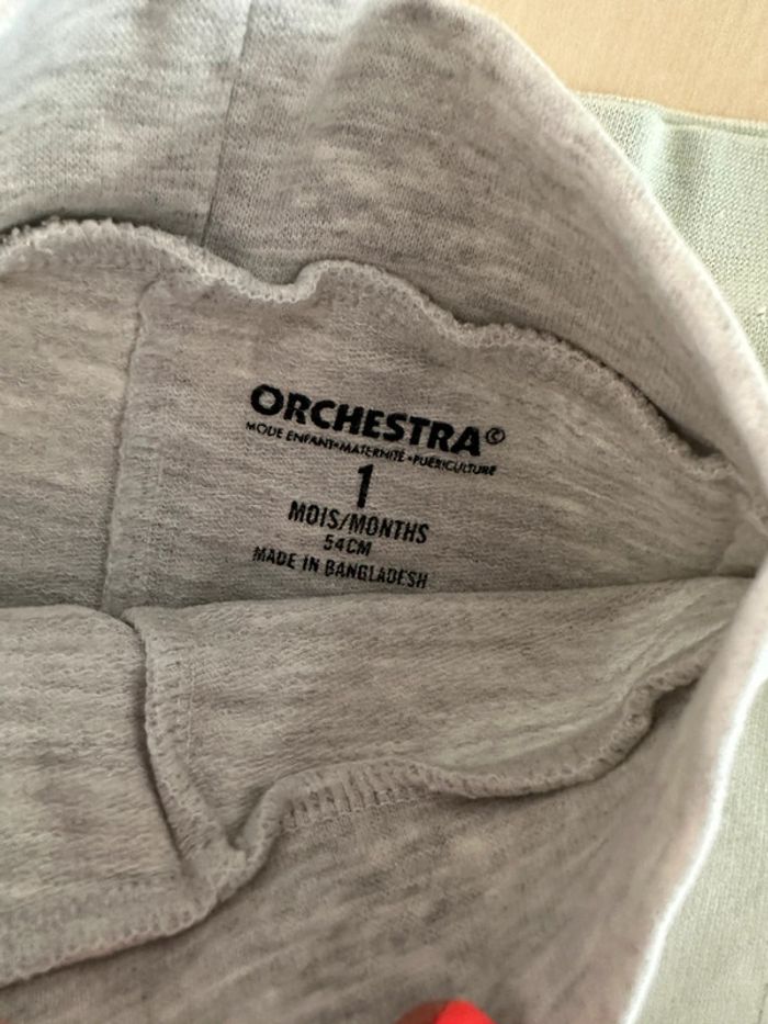 2 leggings orchestra 1 mois 54 cm - photo numéro 2