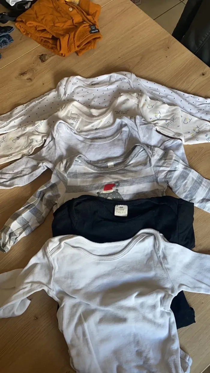 Lot de 6 body